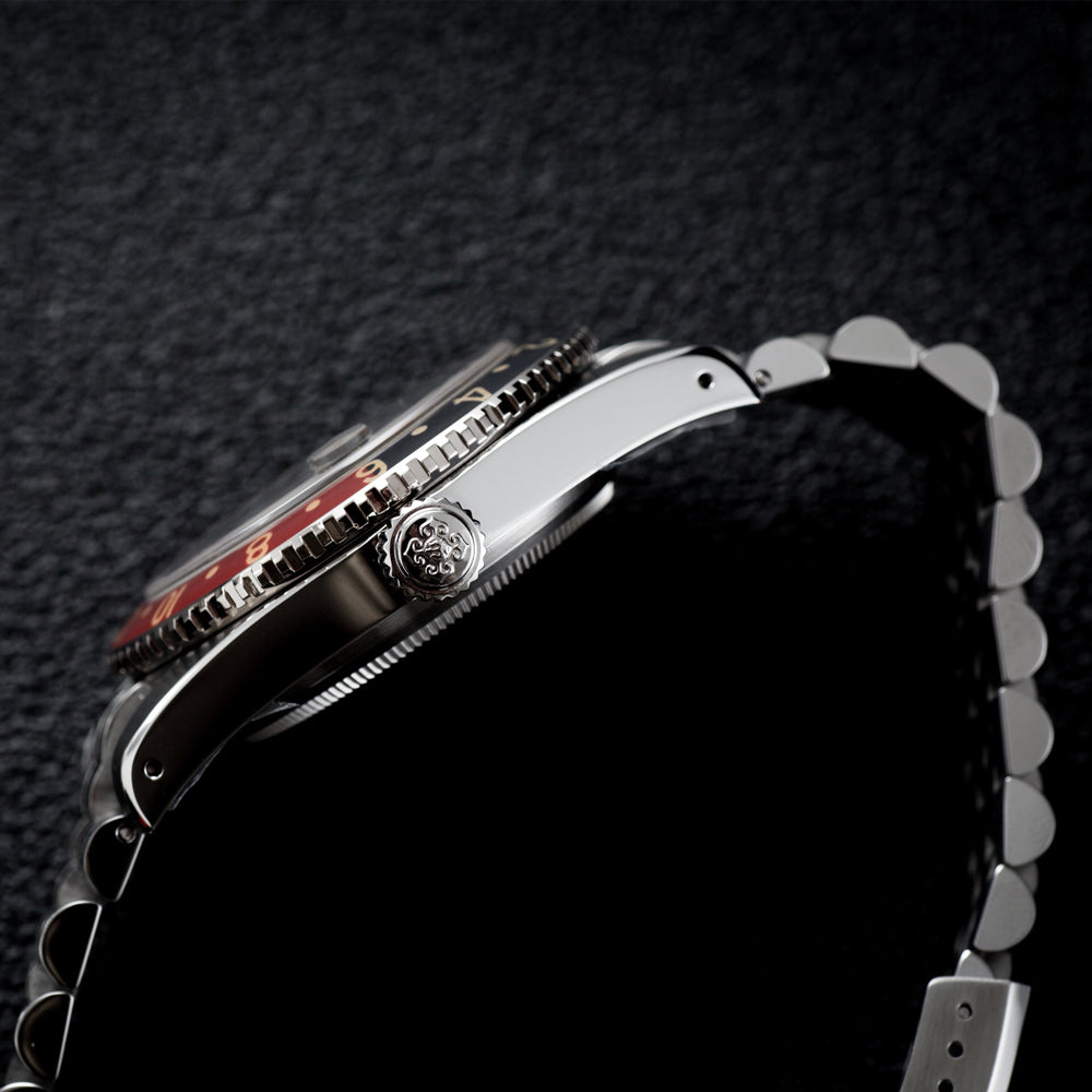 IXDAO 6542 904L Stainless Steel NH34 GMT Watch