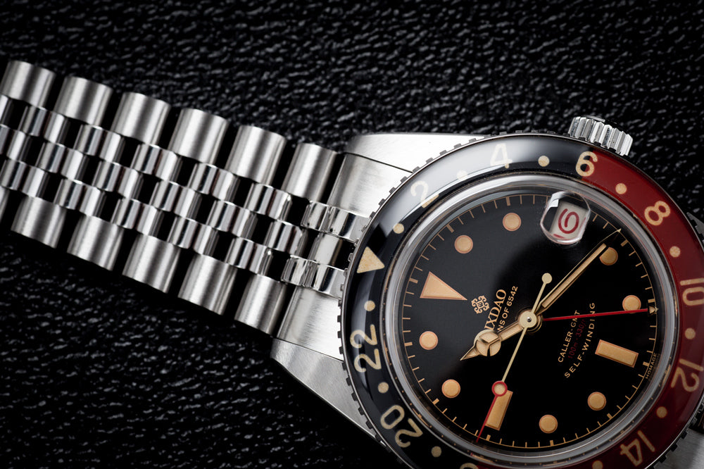 IXDAO 6542 904L Stainless Steel NH34 GMT Watch