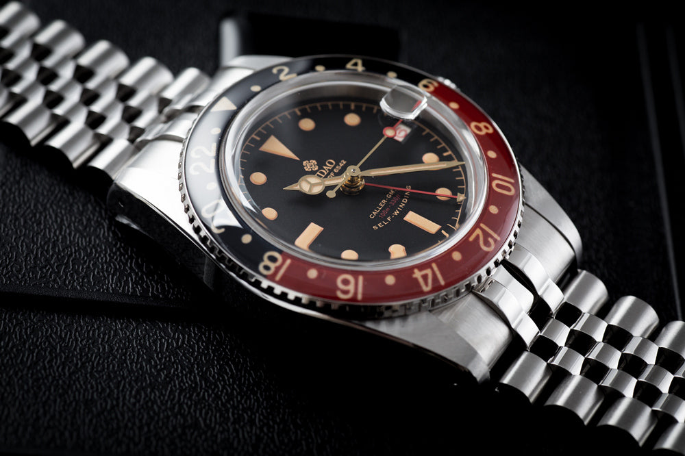 IXDAO 6542 904L Stainless Steel NH34 GMT Watch
