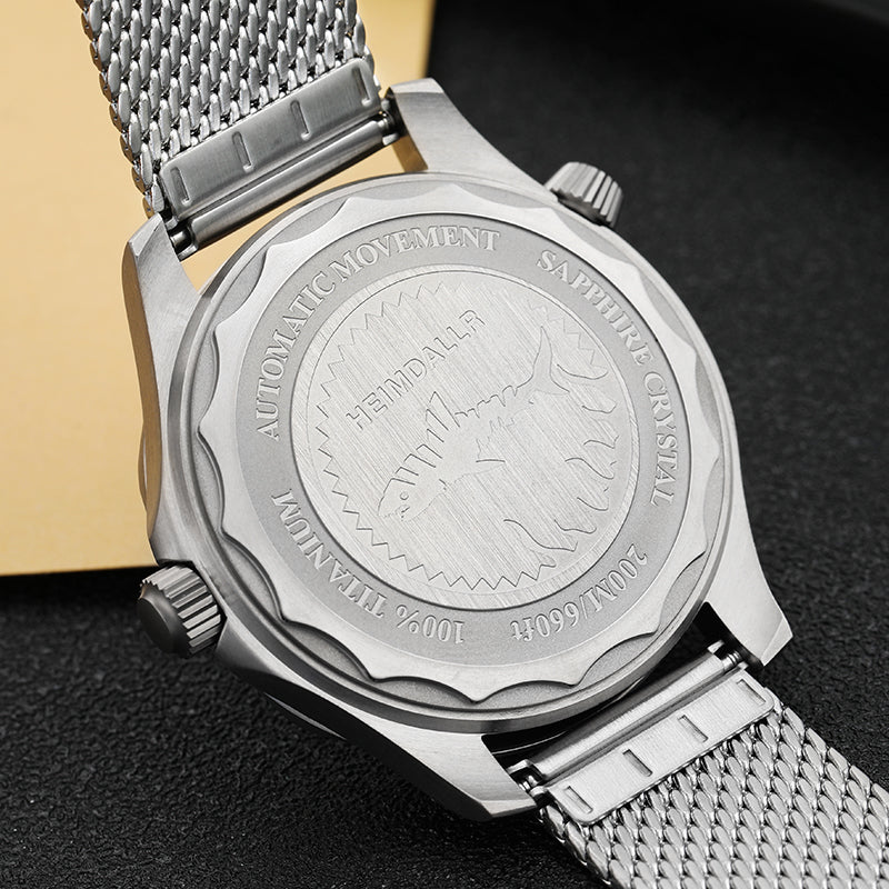 ★Summer Sale★V2 Heimdallr Titanium NTTD Dive Watch