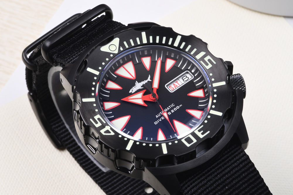 Heimdallr Sharkey Ocean Monster Dive Watch