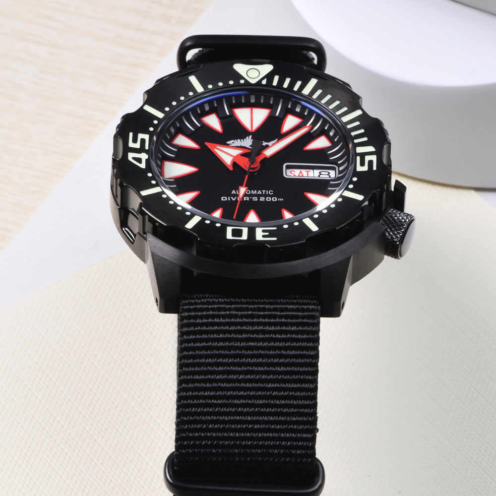 Heimdallr Sharkey Ocean Monster Dive Watch