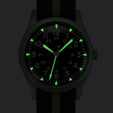 Rdunae RA03 Retro Khaki Filed Quartz Watch