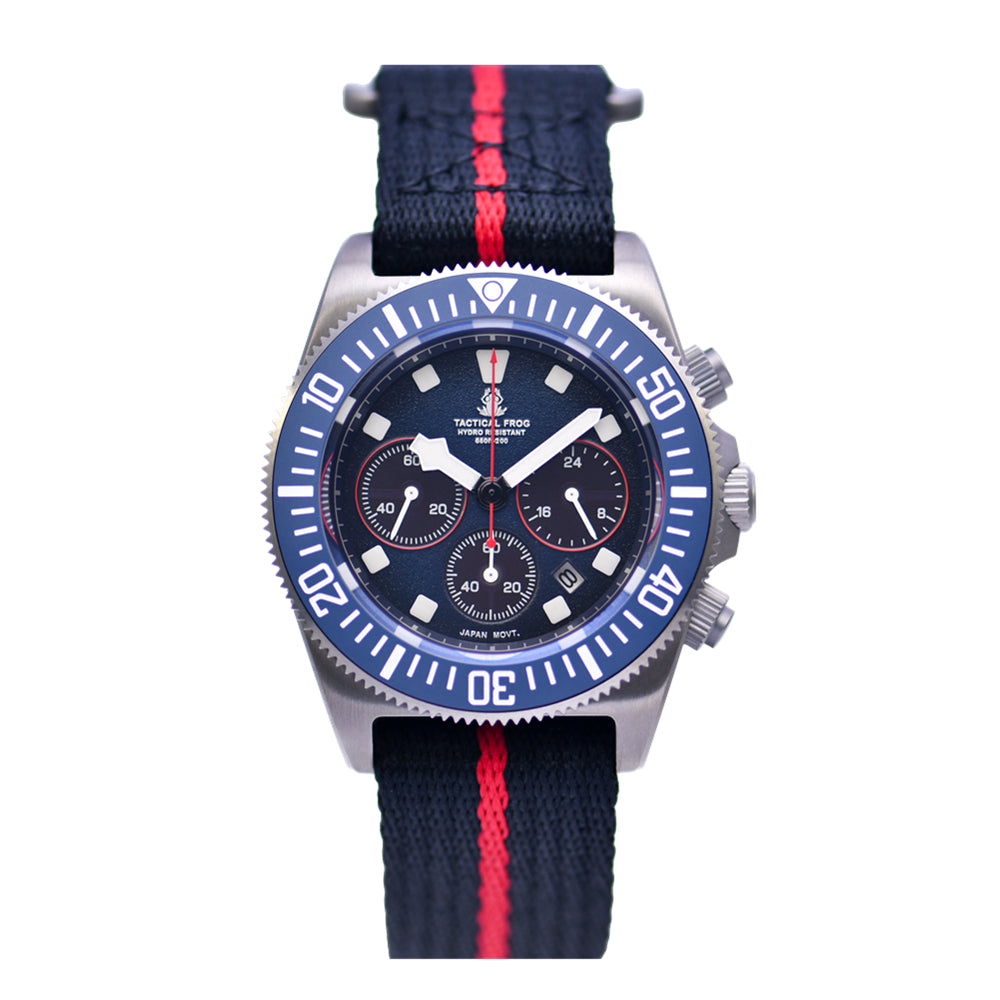 Tactical Frog Titanium FX-Diving Chronograph Watch