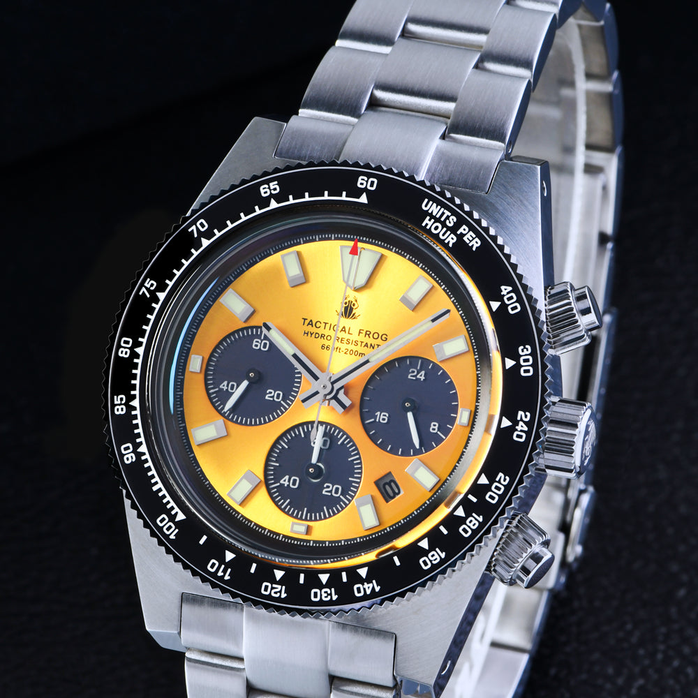 Tactical Frog VS75 Solar 62MAS Chronograph Watch