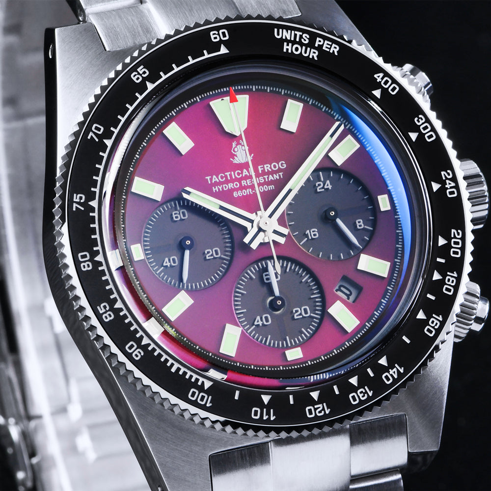 Tactical Frog VS75 Solar 62MAS Chronograph Watch