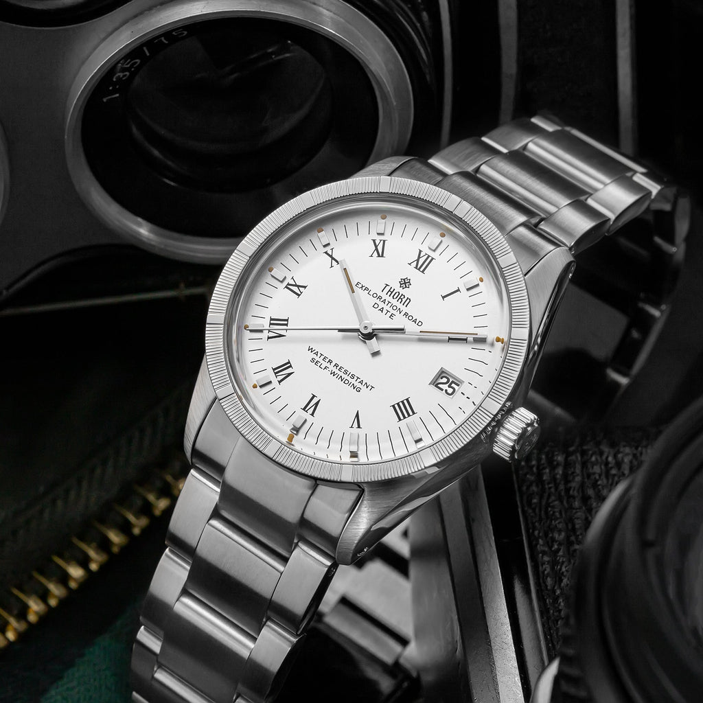 Thorn 34mm PT5000 Retro Mechanical Watch T004