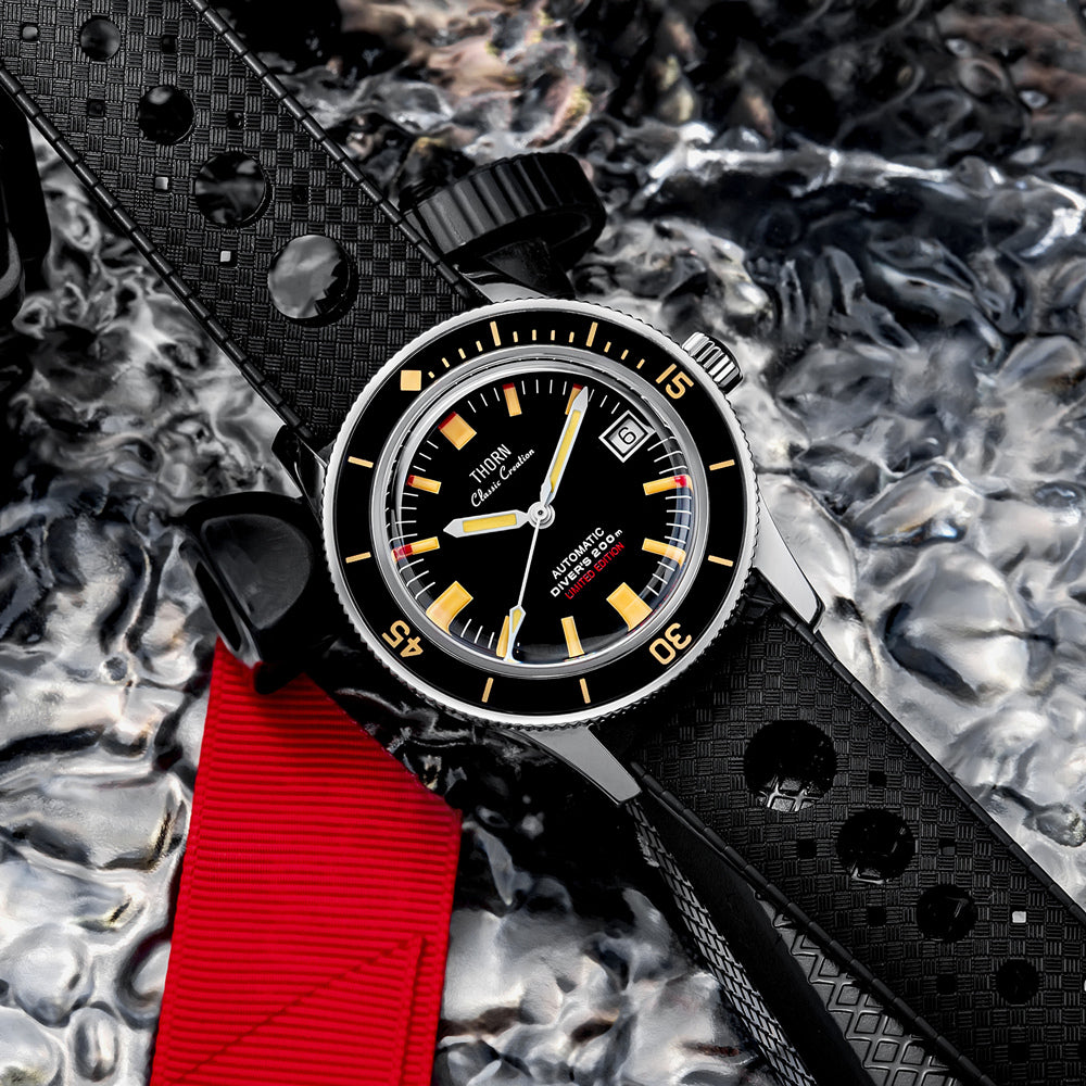 Thorn 38mm Titanium 50-Fathoms Dive Watch