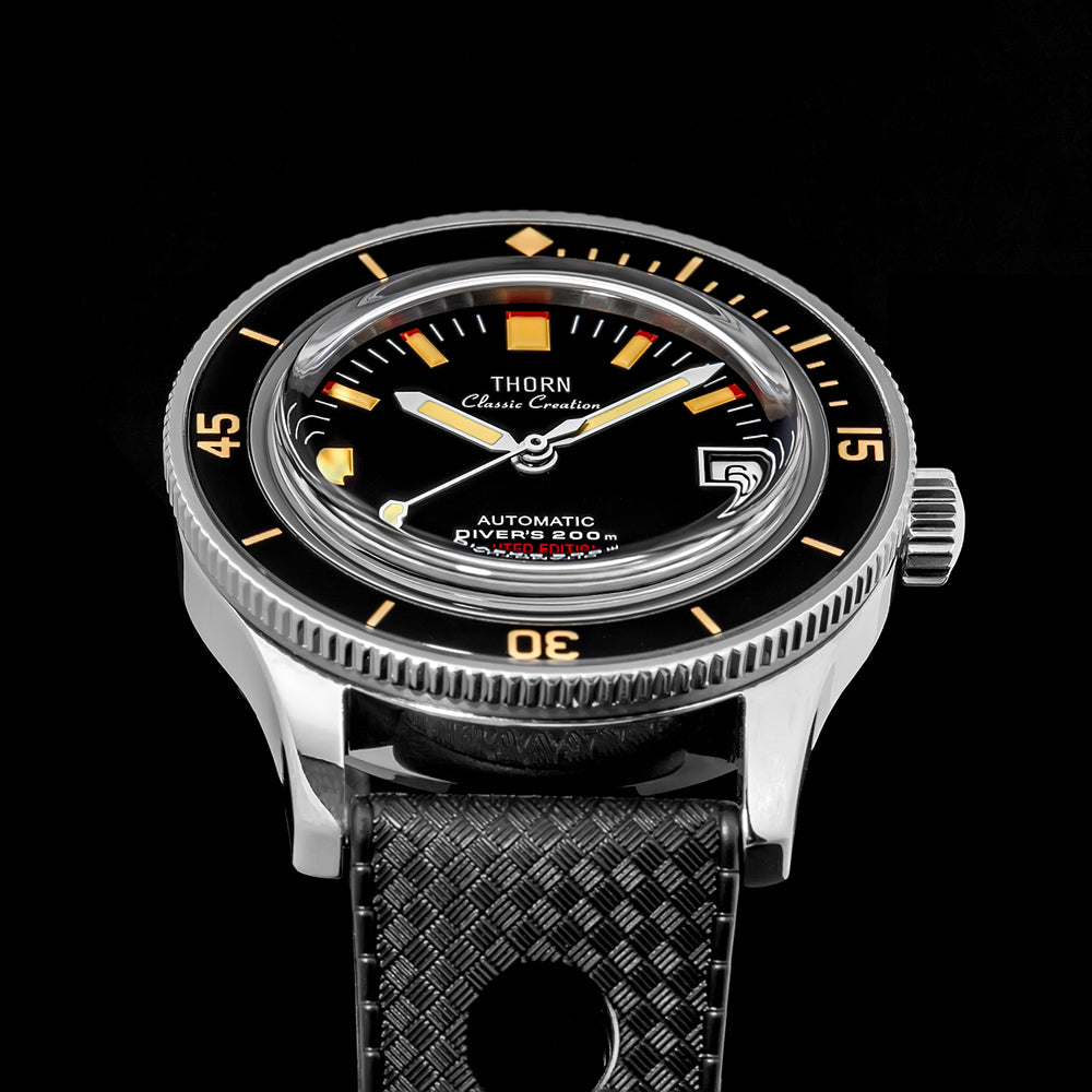 Thorn 38mm Titanium 50-Fathoms Dive Watch