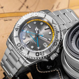 ★Fall Sale★Thorn Titanium Helium Valve NH34 GMT Sub Watch