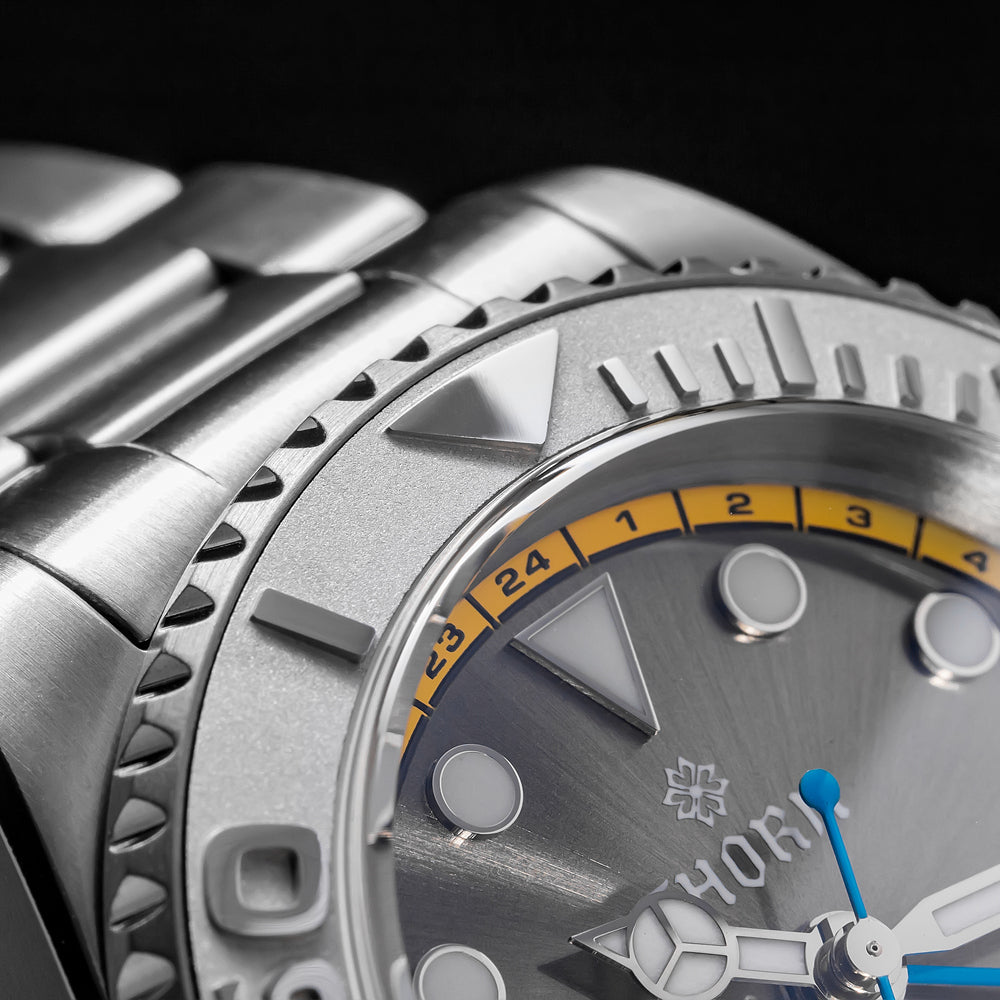 ★Fall Sale★Thorn Titanium Helium Valve NH34 GMT Sub Watch