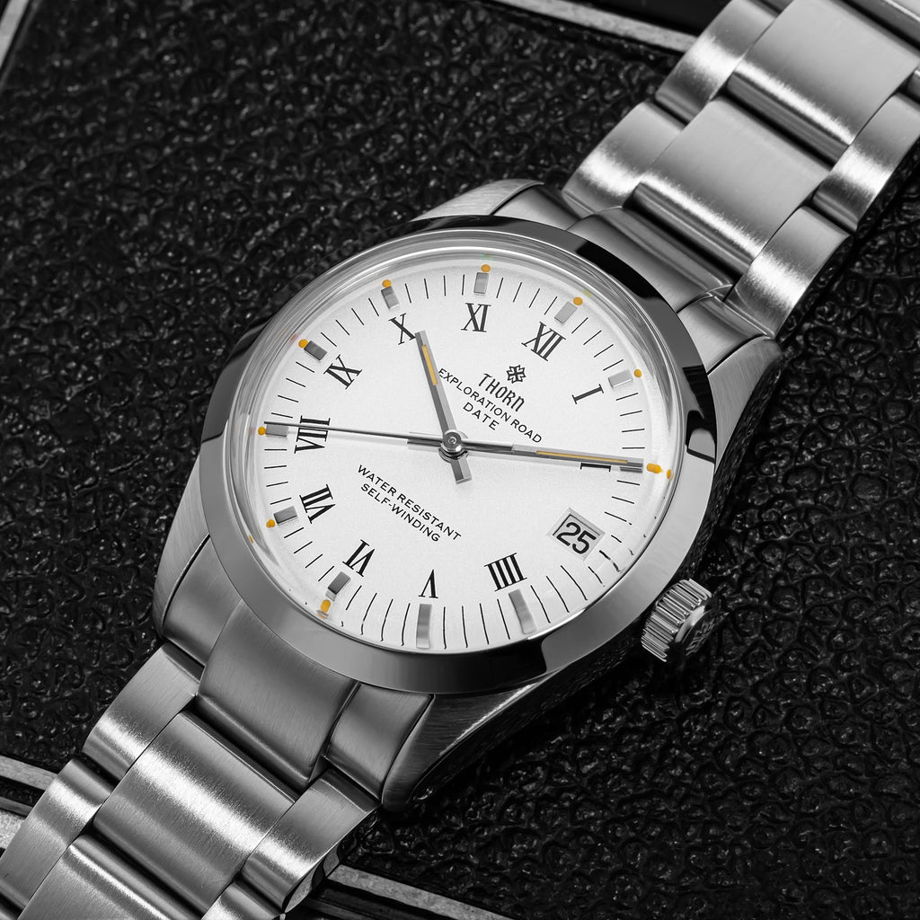 Thorn 34mm PT5000 Retro Mechanical Watch T004