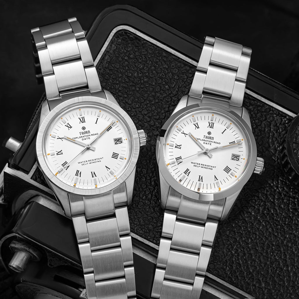 Thorn 34mm PT5000 Retro Mechanical Watch T004