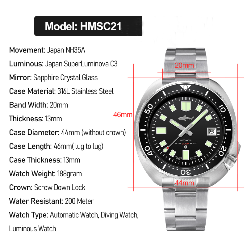 Heimdallr Turtle 6105 Captain Willard Watch