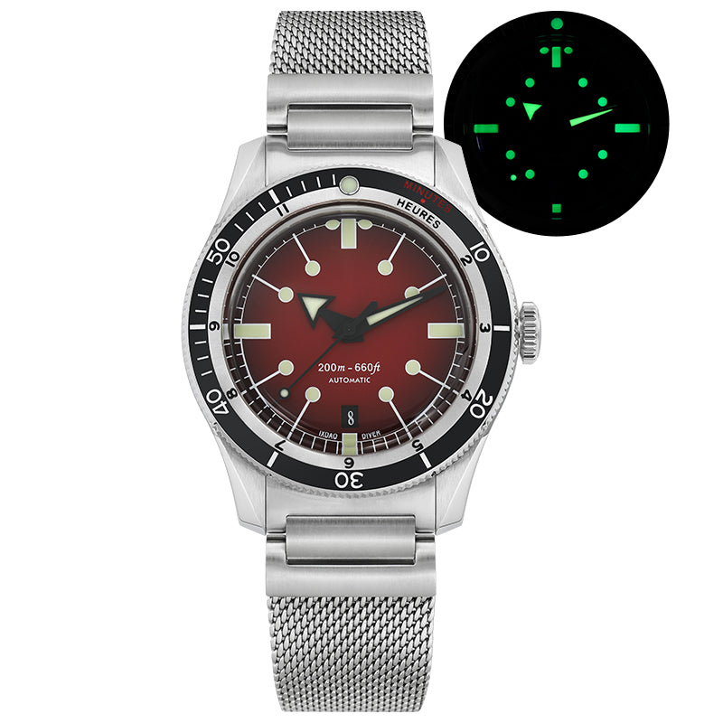 IXDAO Watches for Men - Classic Professional Dive Watch