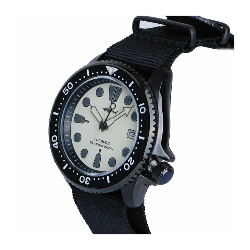 Heimdallr PVD Black SKX007 Automatic Watch
