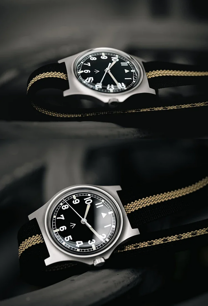 Rdunae RA01 Retro Military Filed Quartz Watch