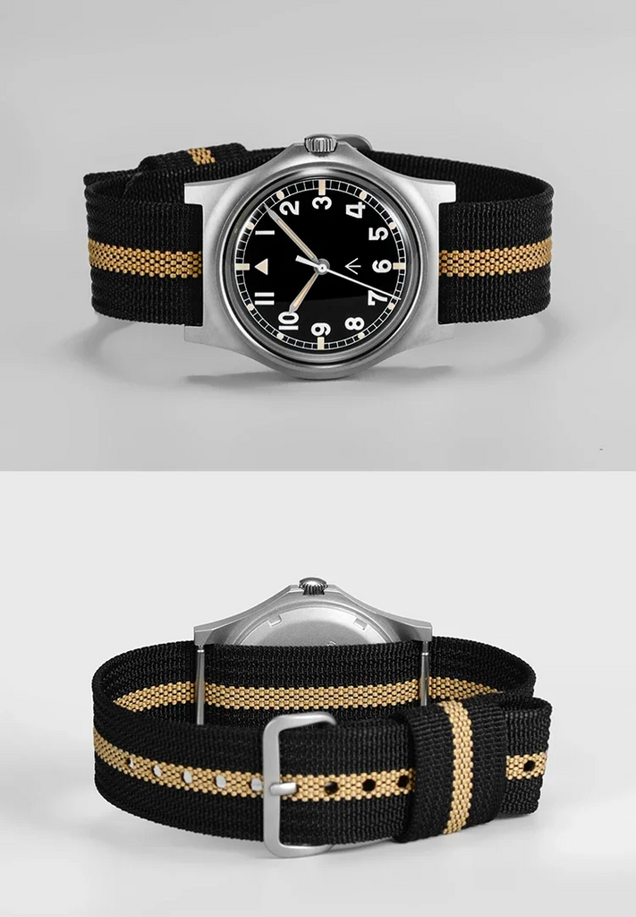 Rdunae RA01 Retro Military Filed Quartz Watch