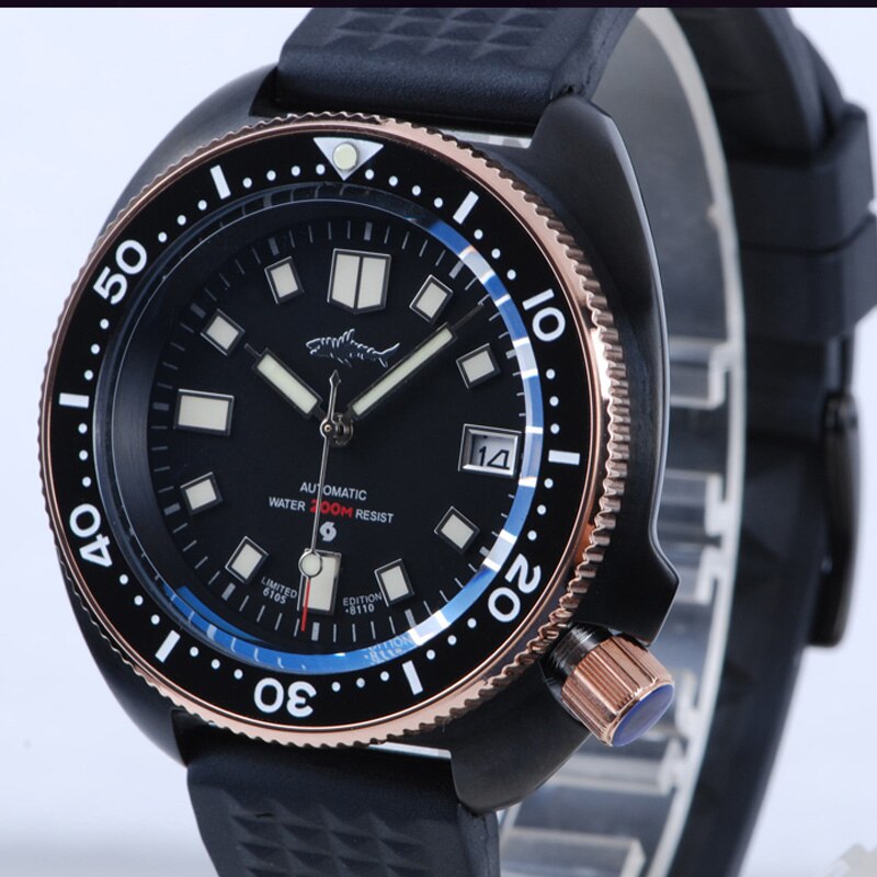 Heimdallr PVD 6105 Turtle Diver Watch