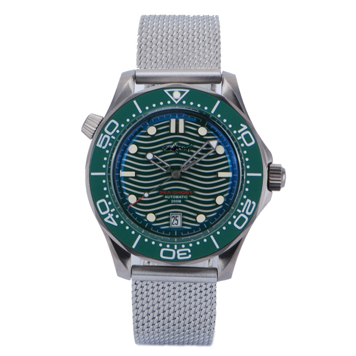 V2 Heimdallr Titanium Wave Dial NTTD Dive Watch