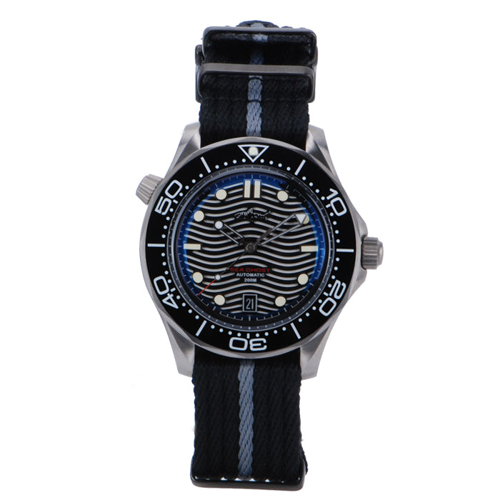 V2 Heimdallr Titanium Wave Dial NTTD Dive Watch