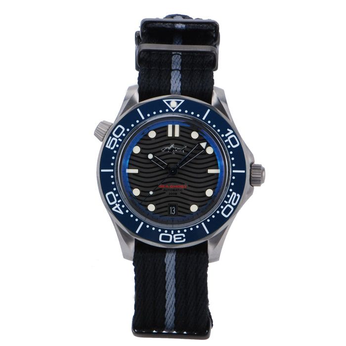 V2 Heimdallr Titanium Wave Dial NTTD Dive Watch