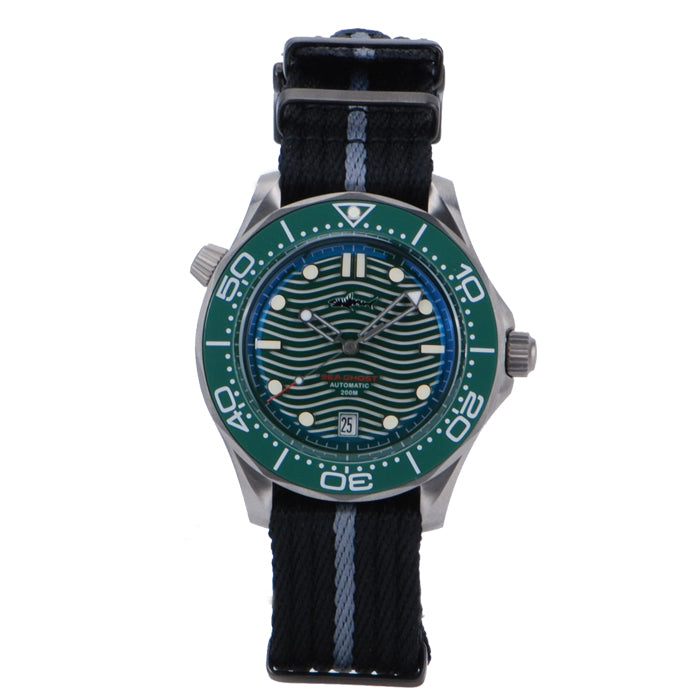V2 Heimdallr Titanium Wave Dial NTTD Dive Watch