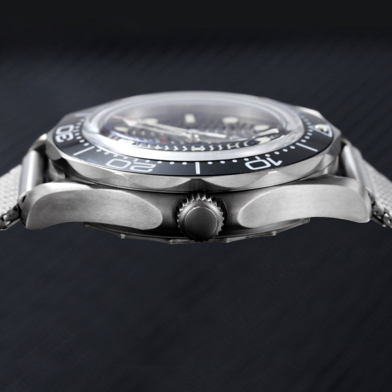 V2 Heimdallr Titanium Wave Dial NTTD Dive Watch