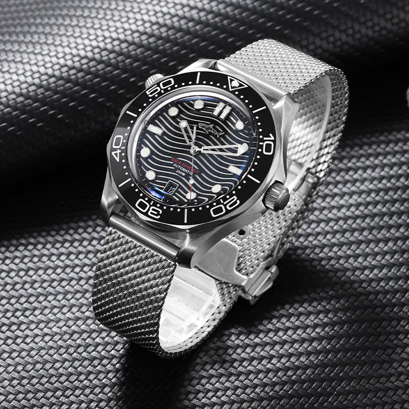 V2 Heimdallr Titanium Wave Dial NTTD Dive Watch