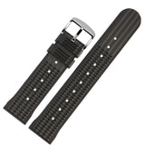 High Quality Soft Rubber Waffle Watch Band