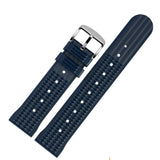 High Quality Soft Rubber Waffle Watch Band
