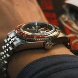 IXDAO 6542 904L Stainless Steel NH34 GMT Watch