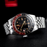 IXDAO 6542 904L Stainless Steel NH34 GMT Watch