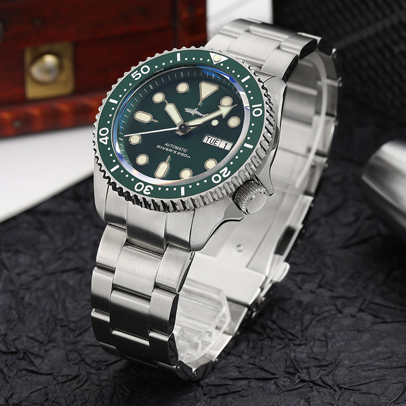 ★24-Hour Crazy Sale★Heimdallr SKX007 Applied Mechanical Watch V2