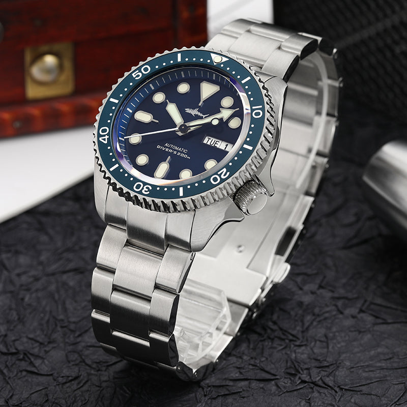 ★24-Hour Crazy Sale★Heimdallr SKX007 Applied Mechanical Watch V2