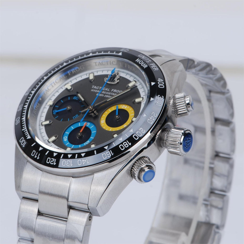 ★24-Hour Crazy Sale★Tactical Frog VS75 Solar Chronograph Watch V2