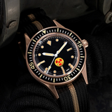 ★SpringSale★Thorn Retro 50-fathoms Bronze Diver Watch