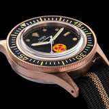 ★SpringSale★Thorn Retro 50-fathoms Bronze Diver Watch