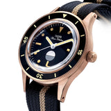 ★SpringSale★Thorn Retro 50-fathoms Bronze Diver Watch