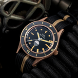 ★SpringSale★Thorn Retro 50-fathoms Bronze Diver Watch