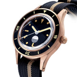 ★SpringSale★Thorn Retro 50-fathoms Bronze Diver Watch