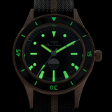 ★SpringSale★Thorn Retro 50-fathoms Bronze Diver Watch