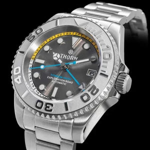 ★Fall Sale★Thorn Titanium Helium Valve NH34 GMT Sub Watch