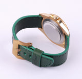Heimdallr Leather Band with Bronze Buckle