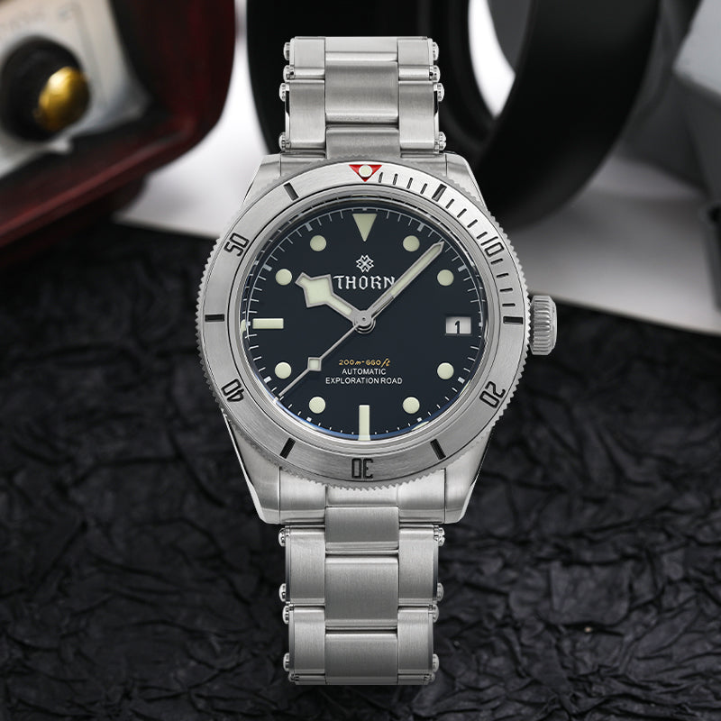 ★24-Hour Crazy Sale★Thorn Exploration Road BB58 Mechanical Watch