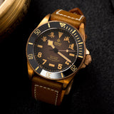 IXDAO Bronze 39mm Automatic Dive Watch