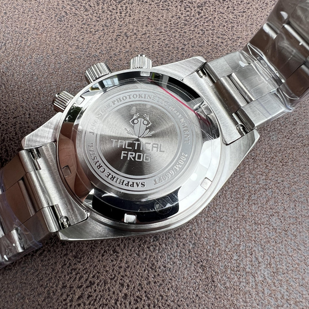 ★24-Hour Crazy Sale★Tactical Frog VS75 Solar Chronograph Watch V2