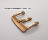 Brushed Solid CuSn Bronze Tongue Buckle