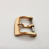 Brushed Solid CuSn Bronze Tongue Buckle