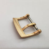 Brushed Solid CuSn Bronze Tongue Buckle